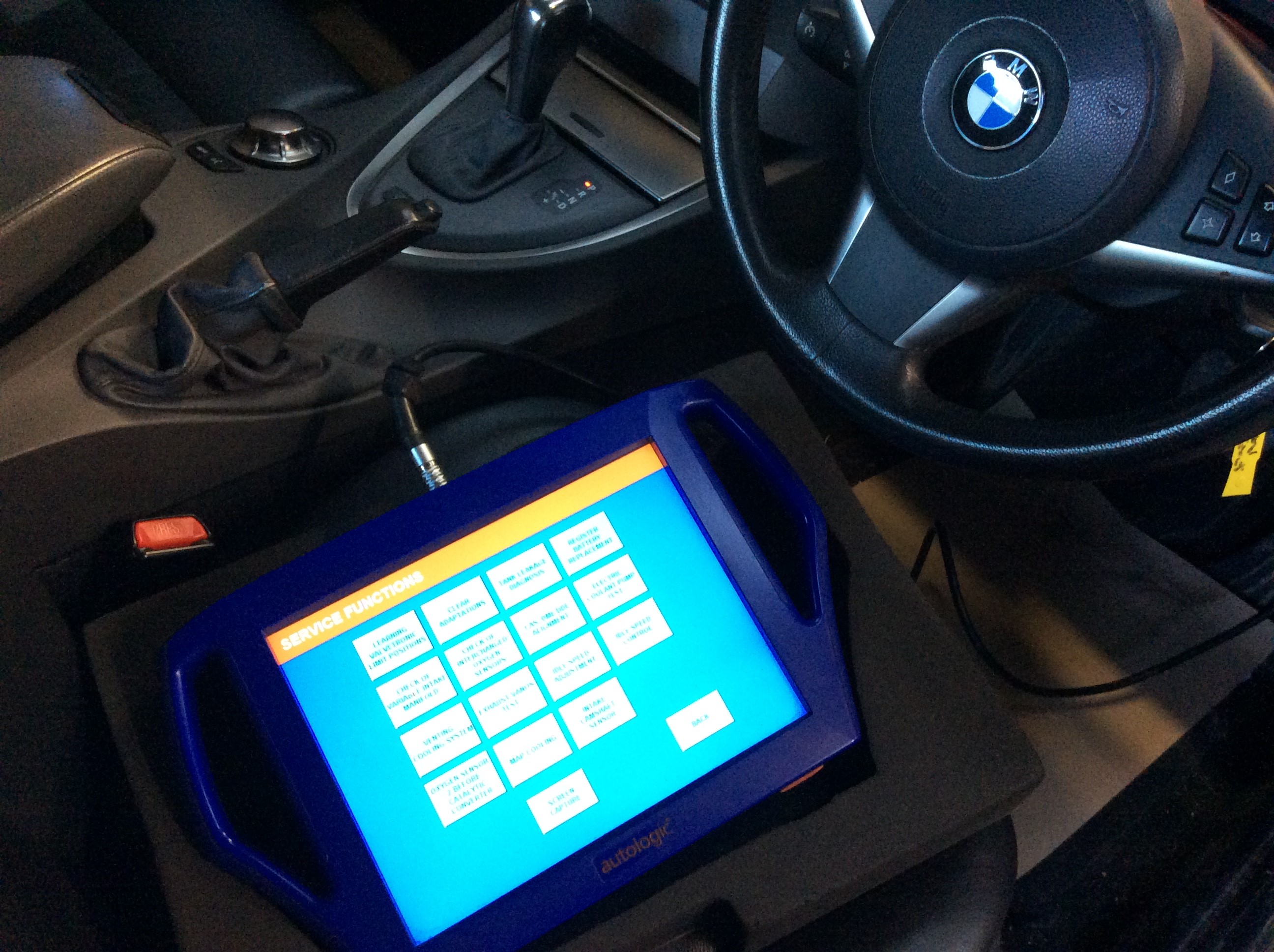 BMW Interior Service Tablet